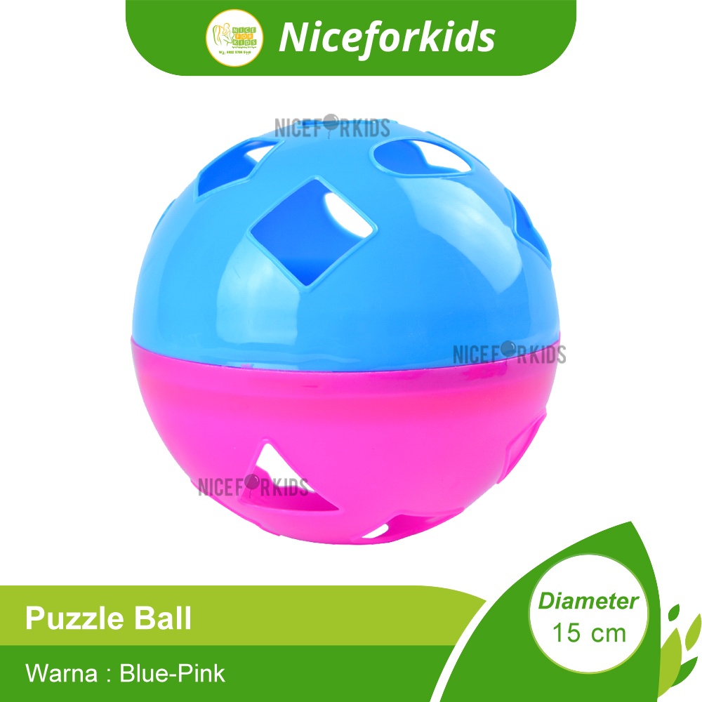 Puzzle Ball / Block Bola Puzzle / Mainan Puzzle Anak