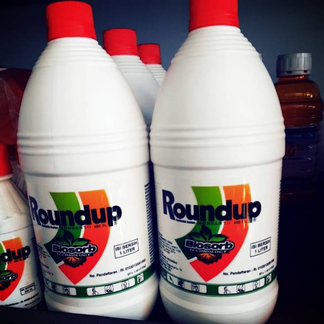 Jual Herbisida Round Up Kemasan L Pembasmi Rumput Sampai Akarnya Shopee Indonesia