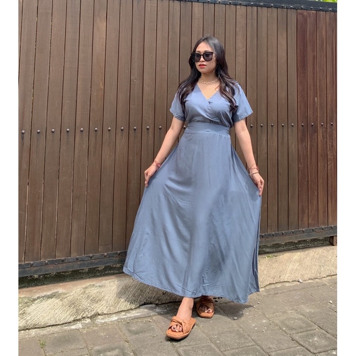 Dress Bali / Daster Panjang / Dress Polos / Maxi Dress / Midi Dress/ Long Dress / Gamis Panjang