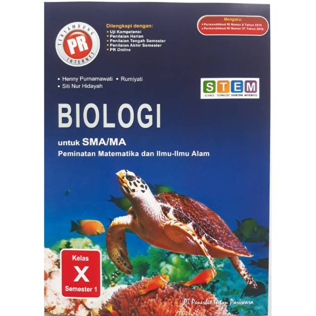 Buku Pr Lks Biologi Kelas X Semester 1 K13 Revisi Cetakan 2019 Shopee Indonesia