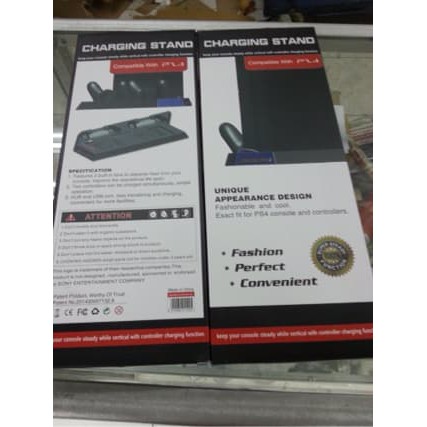Vertikal Vertical Stand Cooling Fan Charging Stand Dock PS4 Fat