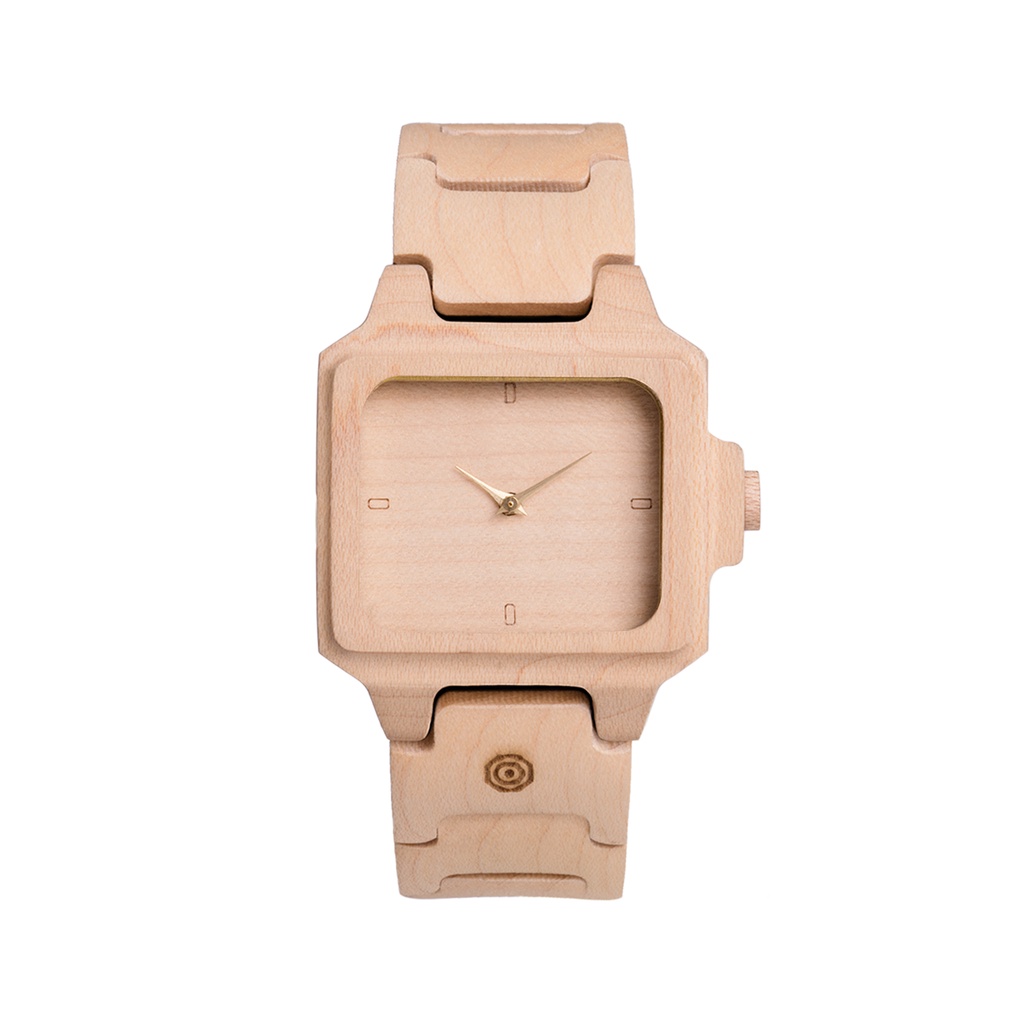 Matoa Flores Jam Tangan Kayu Pria/Wanita/Unisex - Maple