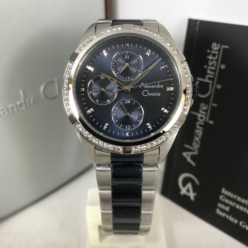 jam tangan wanita alexandre christie 2902 original 1thn