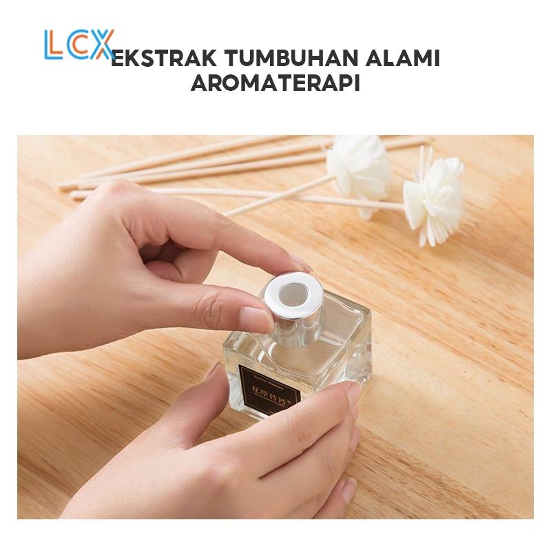 LCX Pengharum Pewangi Ruangan Reed Diffuser Aromaterapi Stick Ruangan Aromaterapi Stik Rattan