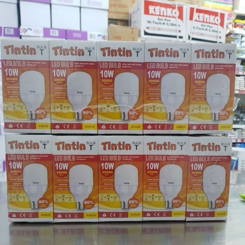Lampu Tintin 10watt / Tintin 10w / Lampu LED Tintin 10 watt
