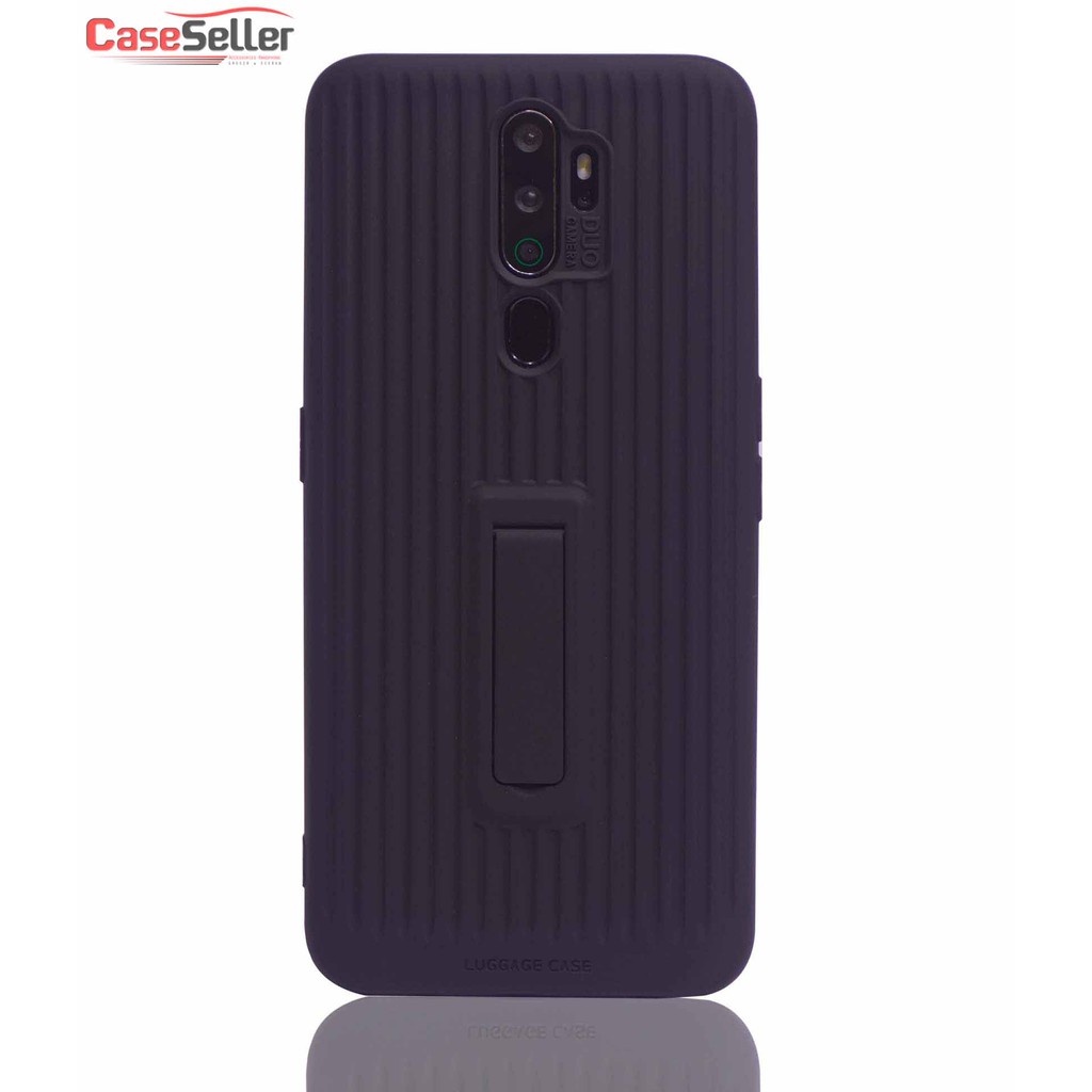 CaseSeller -  Samsung J6+ | S10 | M20 | J2 Prime Softcase Silicone Rugged Stand