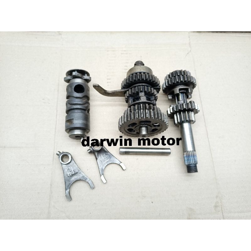 gigi rasio gearbox rasio Supra x125 pnp karisma