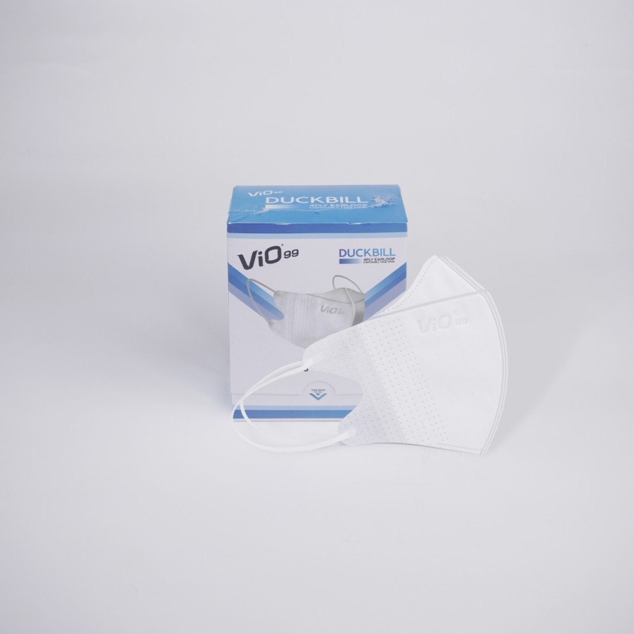 MASKER VIO DUCKBILL 4 PLY MEDIS  / DISPOSABLE MASK