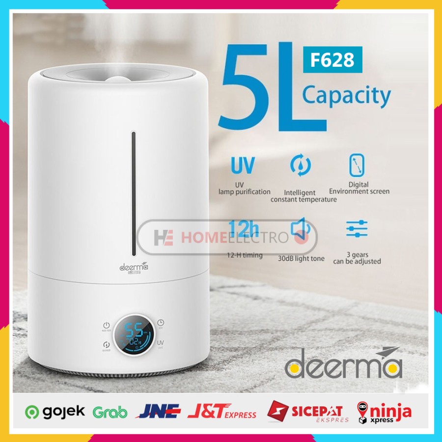 Deerma X24 F628 / F628S Air Humidifier Purifier Diffuser Capacity 5L - F628