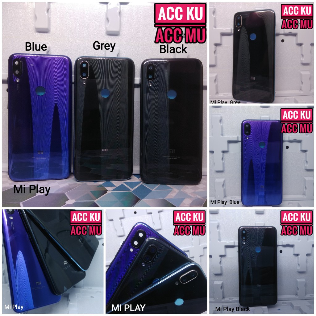 TUTUP BELAKANG XIAOMI MI PLAY BACK COVER XIAOMI REDMI PLAY HIGH QUALITY