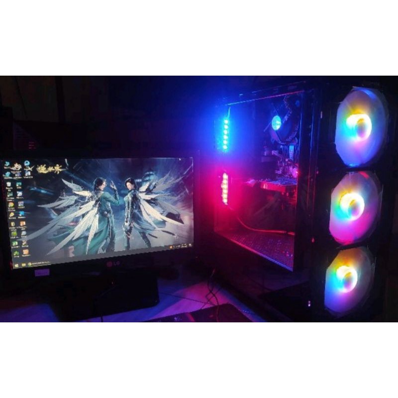 komputer second 1 set untuk kantor atau sekolah atau gaming