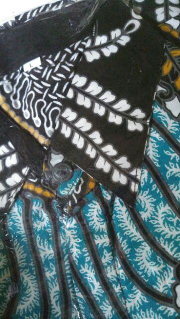 Batik Pria Hem Madu