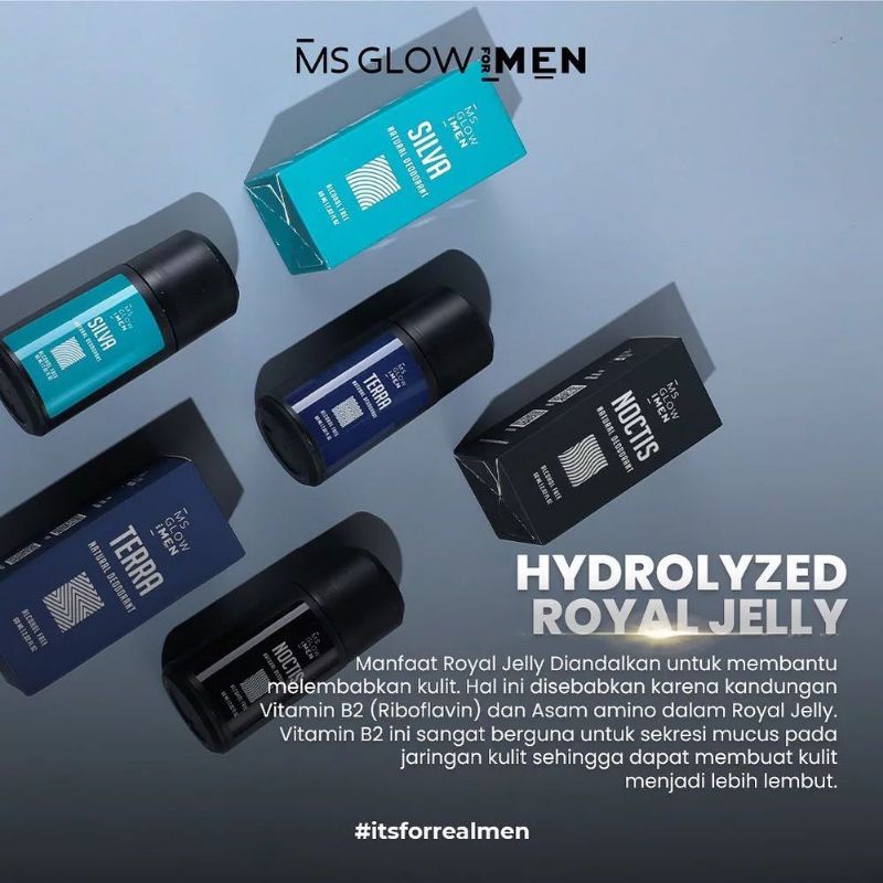 MS Glow For Men Deodorant - 1 Pcs