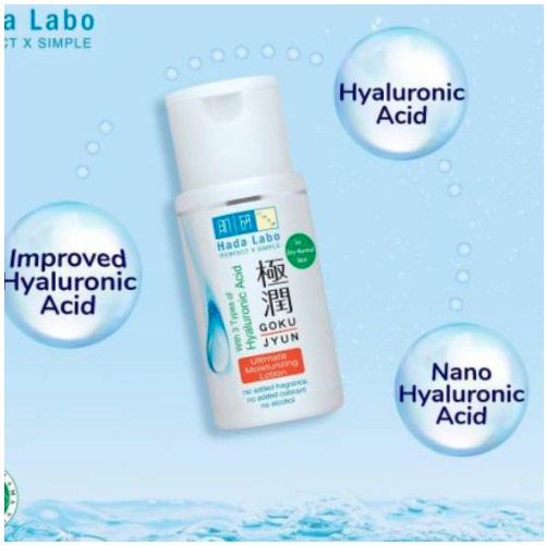 ❤️ Cloudy ❤️ Hada Labo Gokujyun Ultimate MOISTURIZING LOTION 100ml (FOR DRY SKIN / GARIS ORANGE)