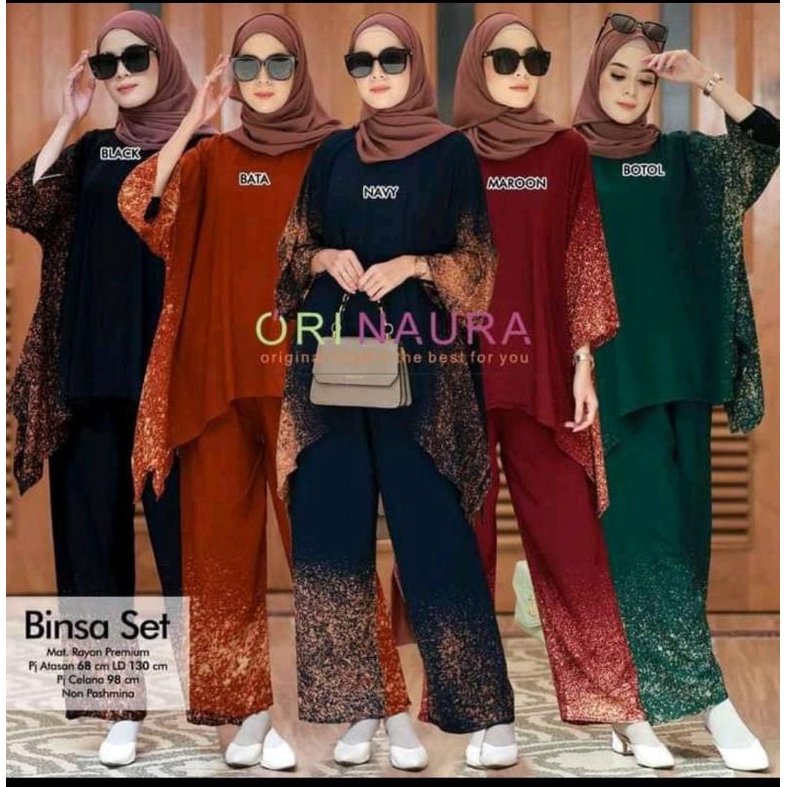 One set waka BINSA SET by ORI NAURA