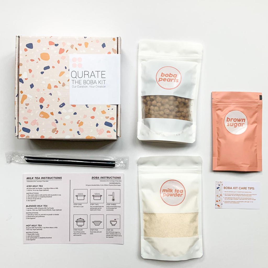 

Boba Tea DIY Kit Qurate