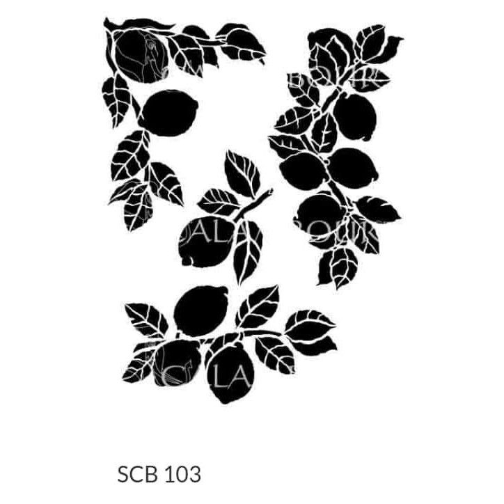 

Calambour Stencil Size 32.5 x 40 cm - SCB 103