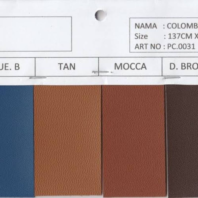 Bahan  Kulit Sintetis meteran tebal/Sintetik Leather/ Kulit PU