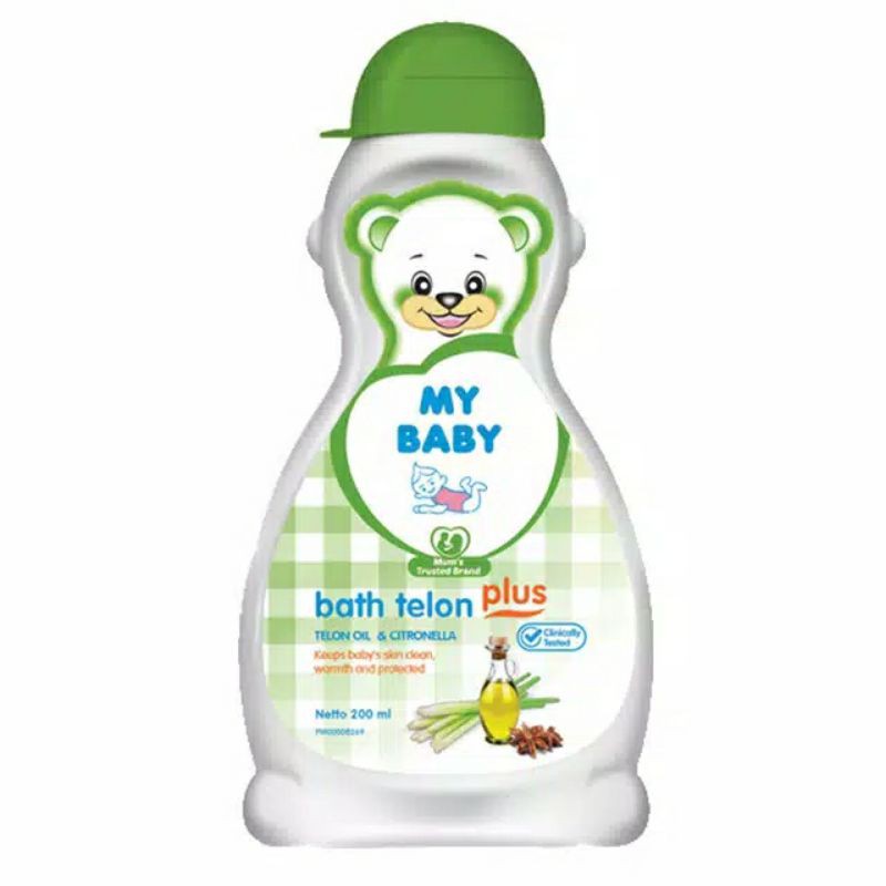 MY BABY BATH TELON 200ML SABUN CAIR BAYI WANGI TELON