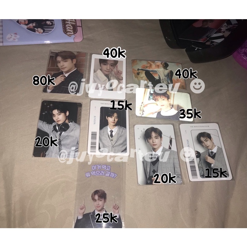 hyunjae juyeon photocard