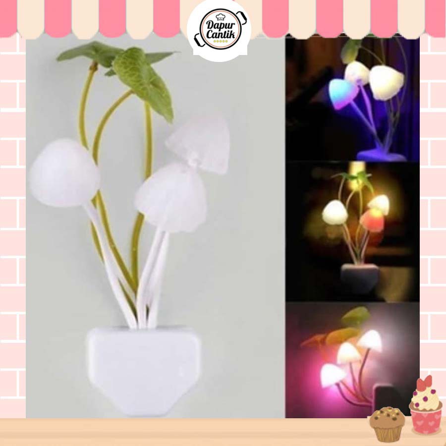 DapurCantik Lampu Tidur Sensor Cahaya Avatar Lampu Jamur Led Lamp Elektronik Rooms - LJM