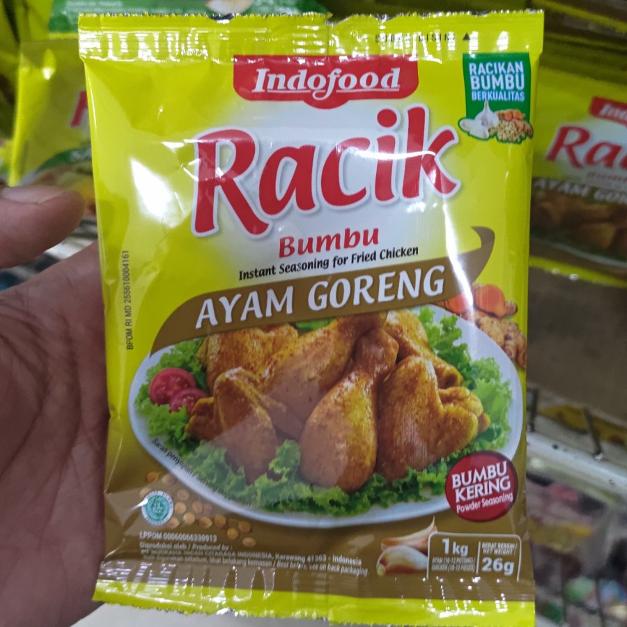 

Indofood racik bumbu ayam goreng 26 gr