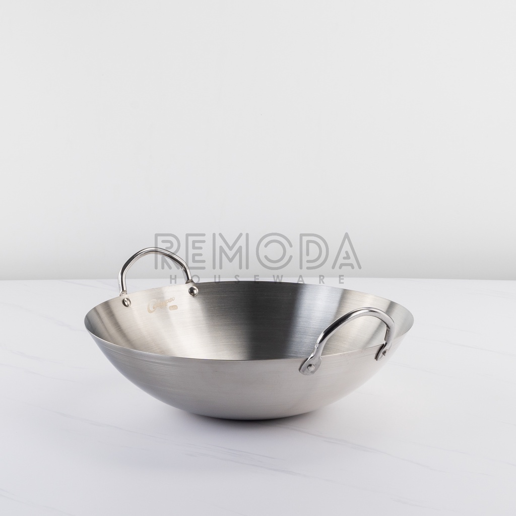 [Calypso] Wajan / Wok / Kuali / Penggorengan Gagang merk Calypso ukuran  40cm 100% ORIGINAL