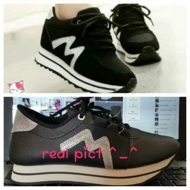 Sneakers Korea GFS 567 Hitam