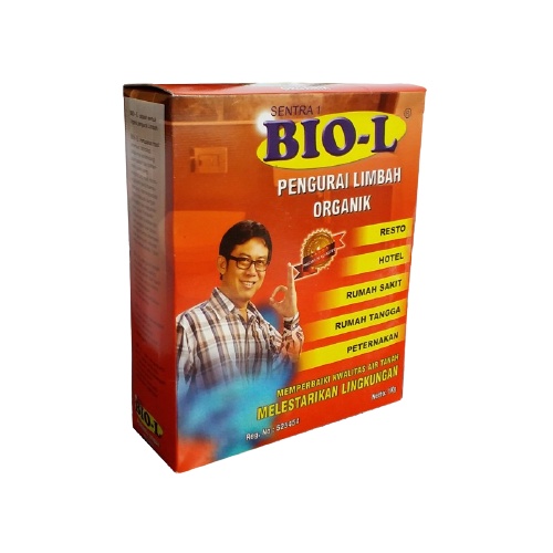 BIO-L Pembersih WC Mampet Tanpa Sedot Kemasan 1000 Gram - kuras WC tanpa sedot - Pengurai tinja - se