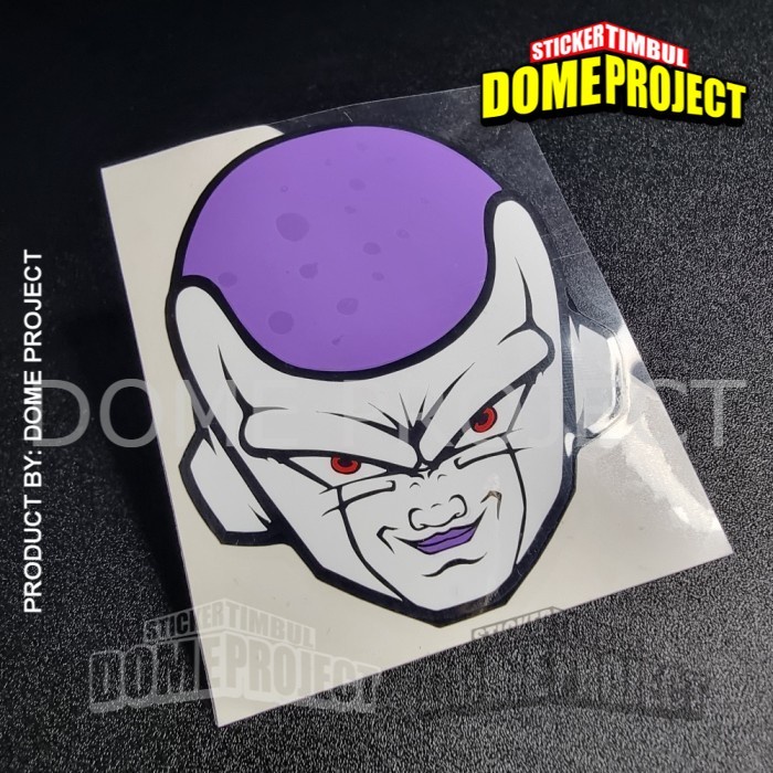 FRIEZA HEAD ANIME STICKER CUTTING MOBIL IMPORT AKSESORIES OTOMOTIF STICKER AESTHETIC DEKORASI OTOMOTIF