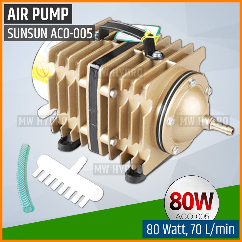 SUNSUN Yuting ACO-005, Electromagnetic Air Pump, Aerator / Pompa Udara