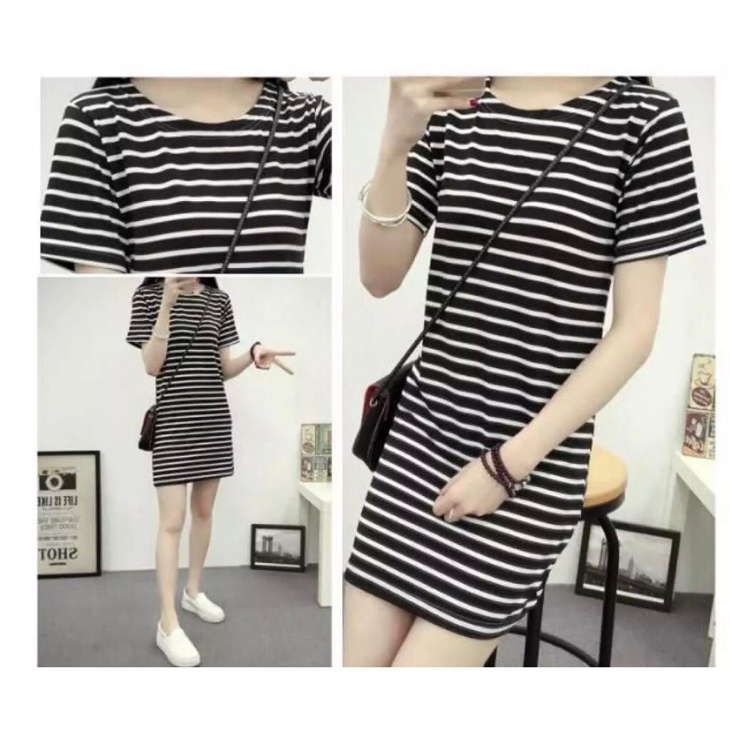 Mini Salur Wanita - Dress Salur Wanita - Mini Dress Wanita