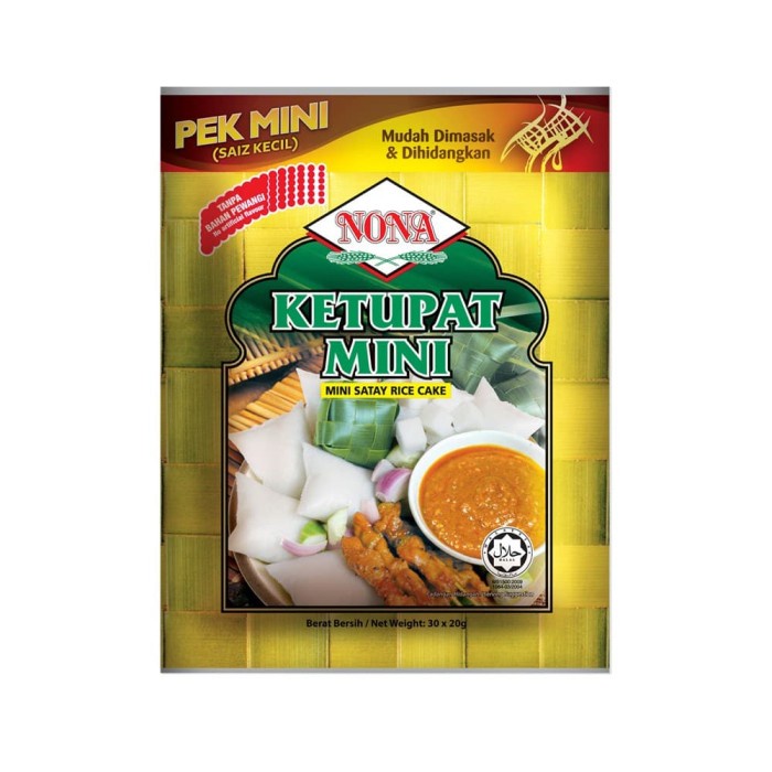 

978Eq10W Nona Ketupat Mini Isi 30 X 20 Gram WQ12