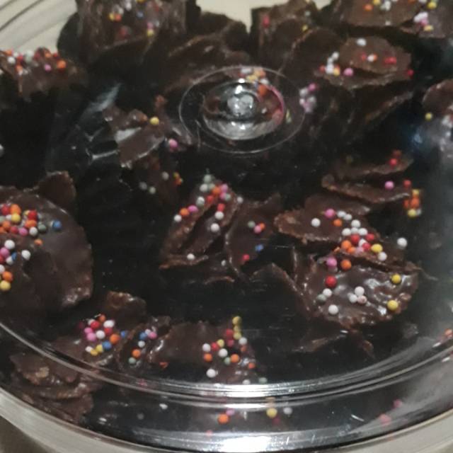

Kue Coklat cornflakes