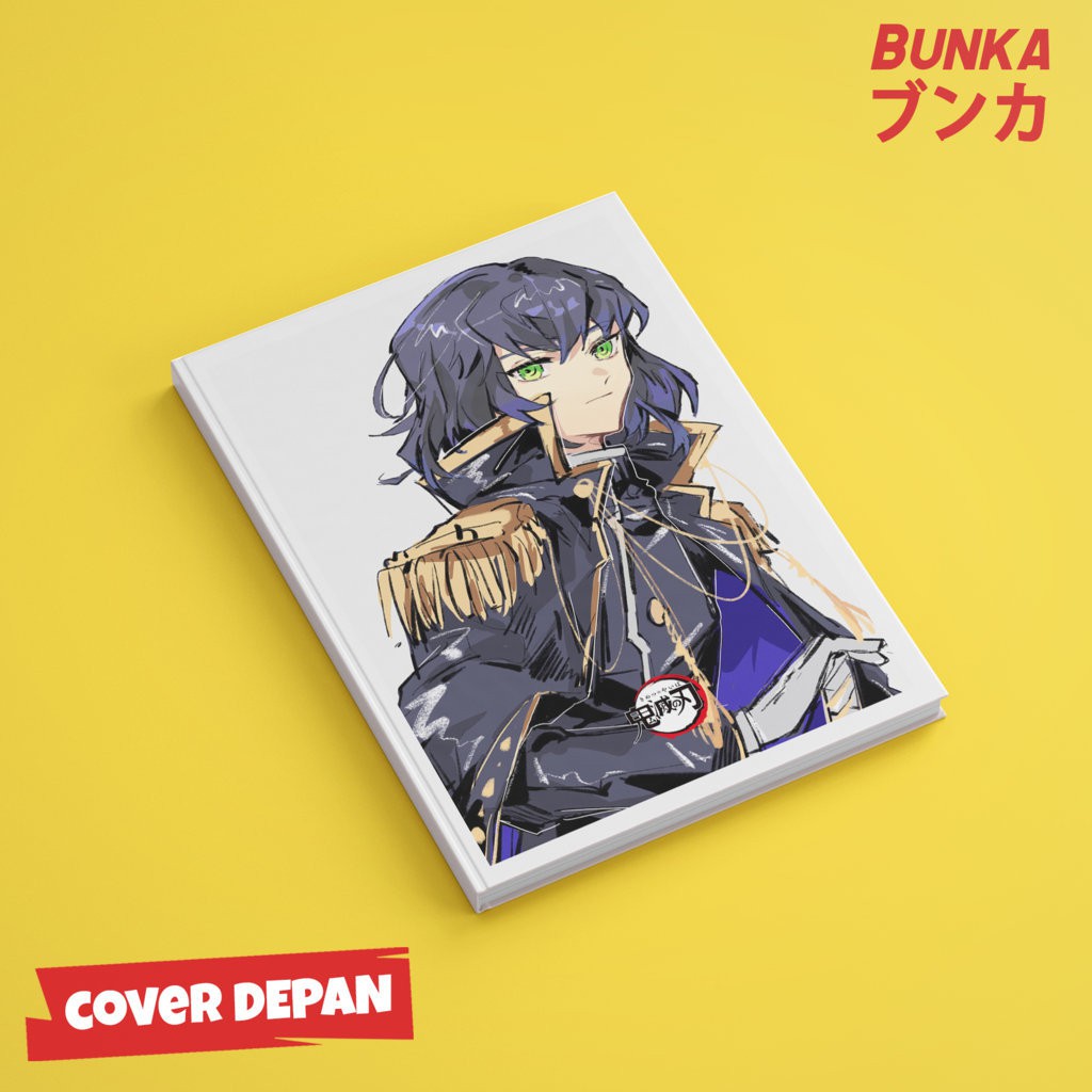 

Notebook Anime Kimetsu no Yaiba U Inosuke Hardcover A5 Buku Tulis Catatan Note Agenda Planner Jurnal