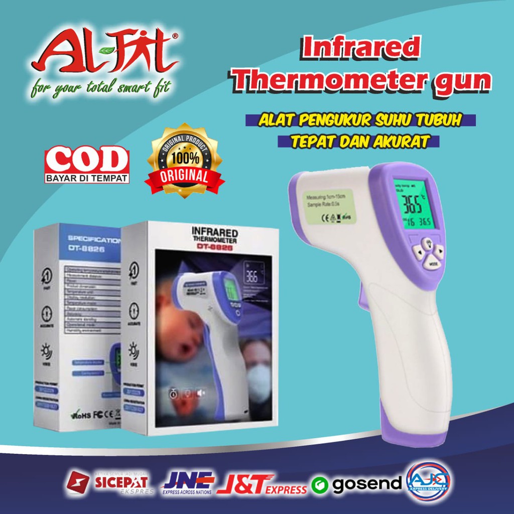 Alat Cek Suhu Badan Termometer Thermometer Termogun Thermogun Infrared Digital | Termogun Termometer