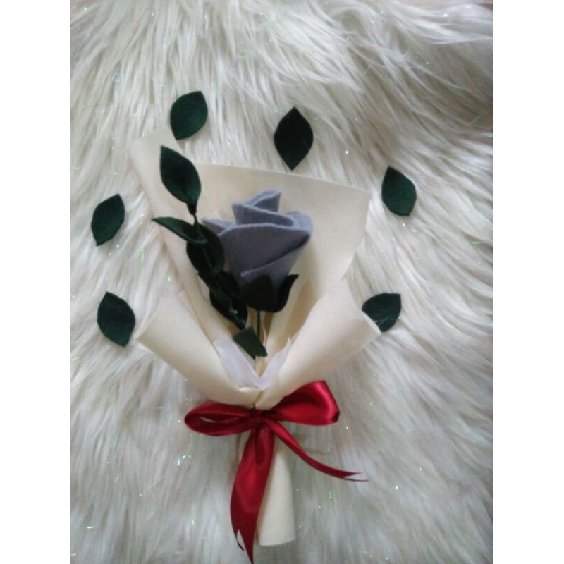 PROSES 1-2 HARI BUKET BUNGA FLANEL MURAH (49)