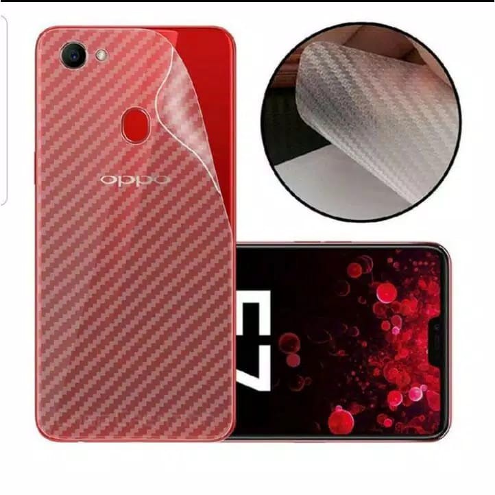 Skin Carbon / Anti Gores Belakang HP ready IP,Sam,Vivo,Oppo,Xiaomi,Redmi,Infinix,Realme dll