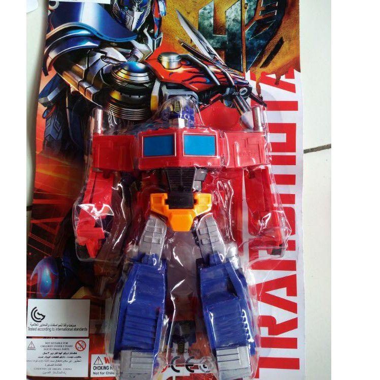 Produk Terupdate MAINAN ANAK ROBOT TRANFORMER DEFORMATION/MAINAN ROBOT BERUBAH MOBIL ROBOT STRONG TRANSFORMER OPTIMUS PRIME