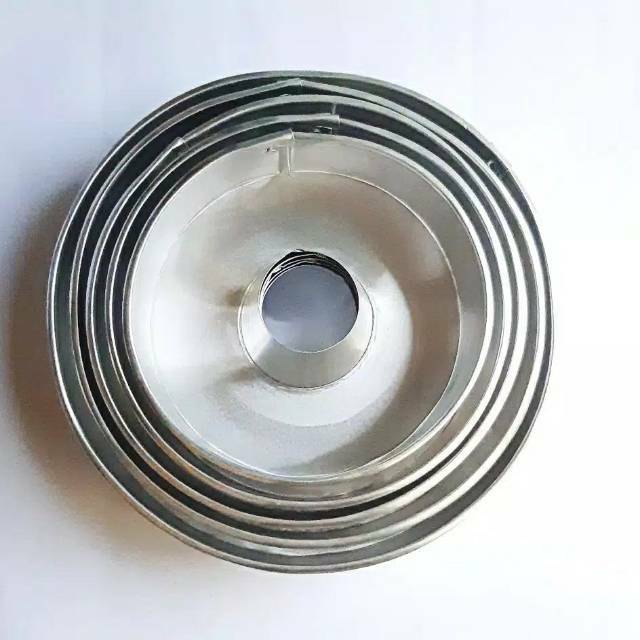 Loyang Tulban isi 5 Loyang / LOYANG ROTI BAN 7CM ALUMUNIUM 1SET