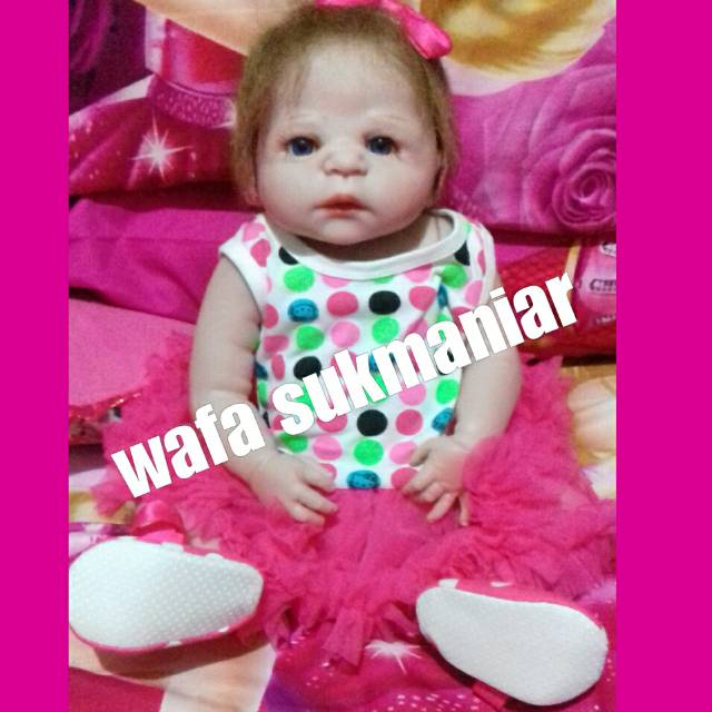 Boneka baby  reborn  doll  boneka silicone vynil boneka 