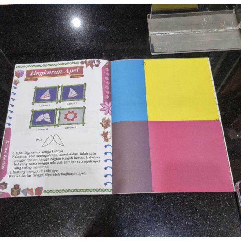 15 menit membuat origami kreasi kertas