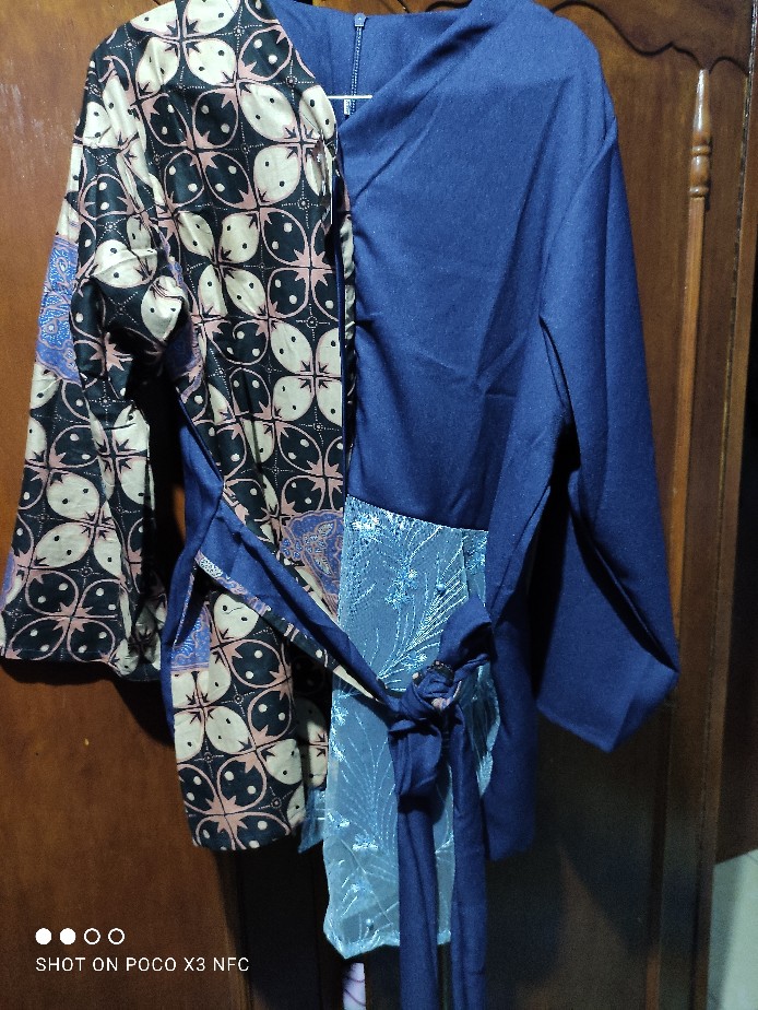 Atasan Batik Wanita Ppbtk07 Modern Batik Murah Cassual