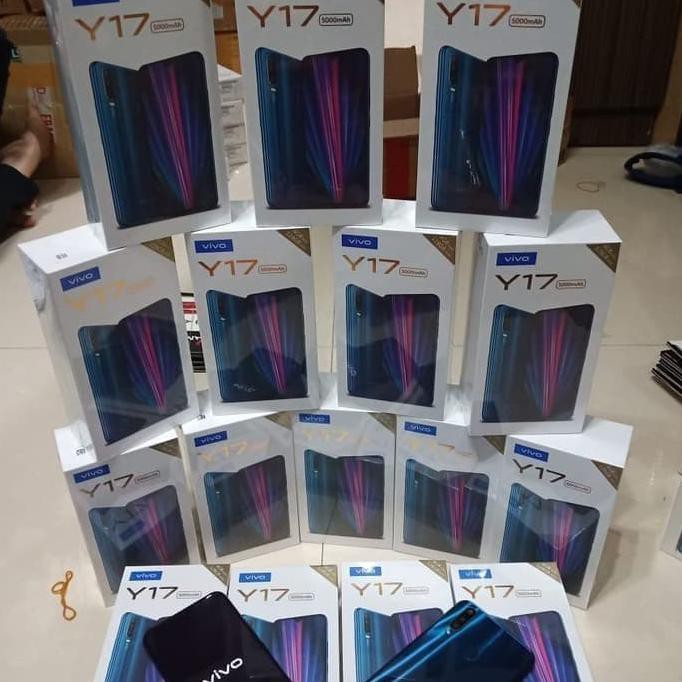 TERMURAH Hp VIVO Y17 RAM 4GB - INTERNAL 128GB FIFO Y17 - GARANSI RESMI - BIRU READY STOCK