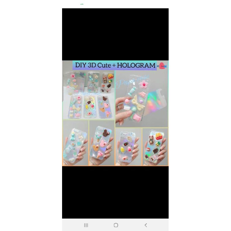 IPHONE 6 / IPHONE 6 PLUS / IPHONE 7 PLUS SOFTCASE MOTIF GAMBAR TIMBUL HOLOGRAM 3D