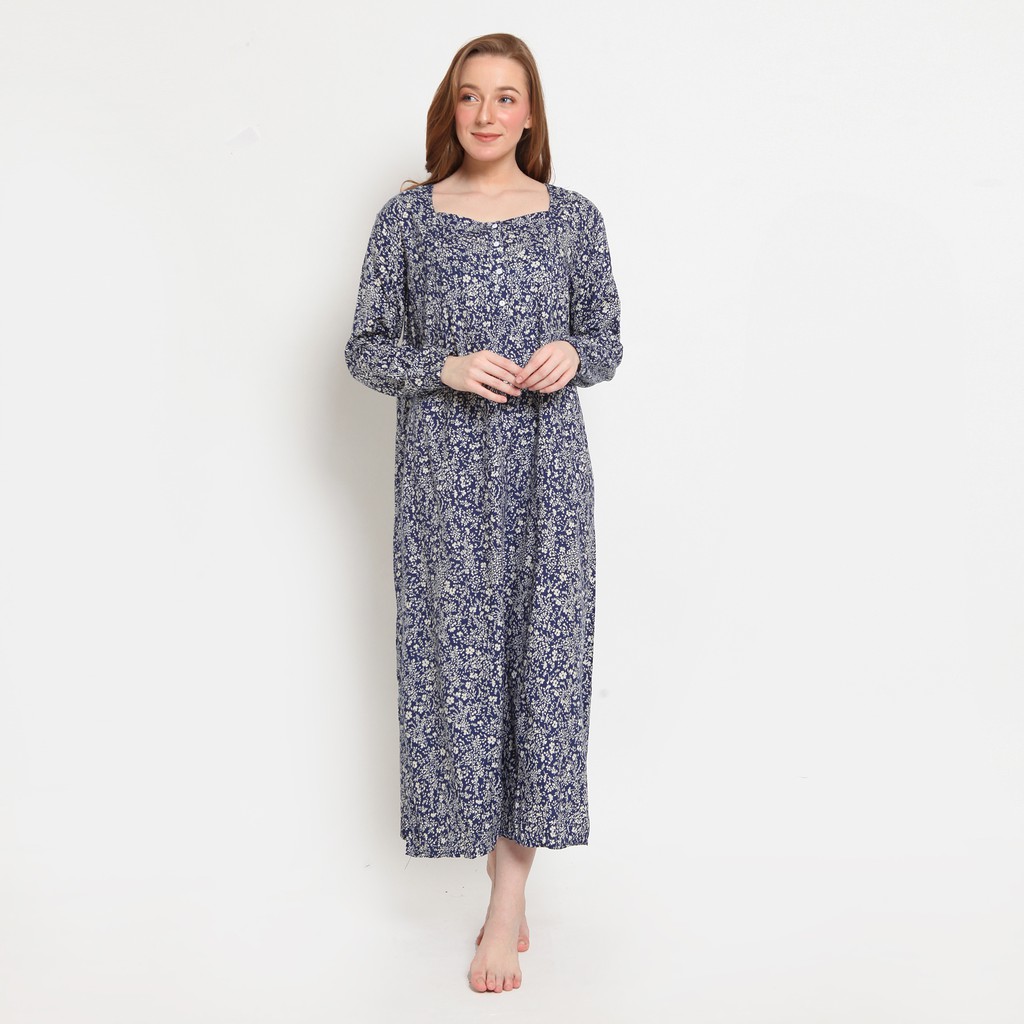 Transmart - VIRGINIA Daster Panjang Ranting Daun SGVG144