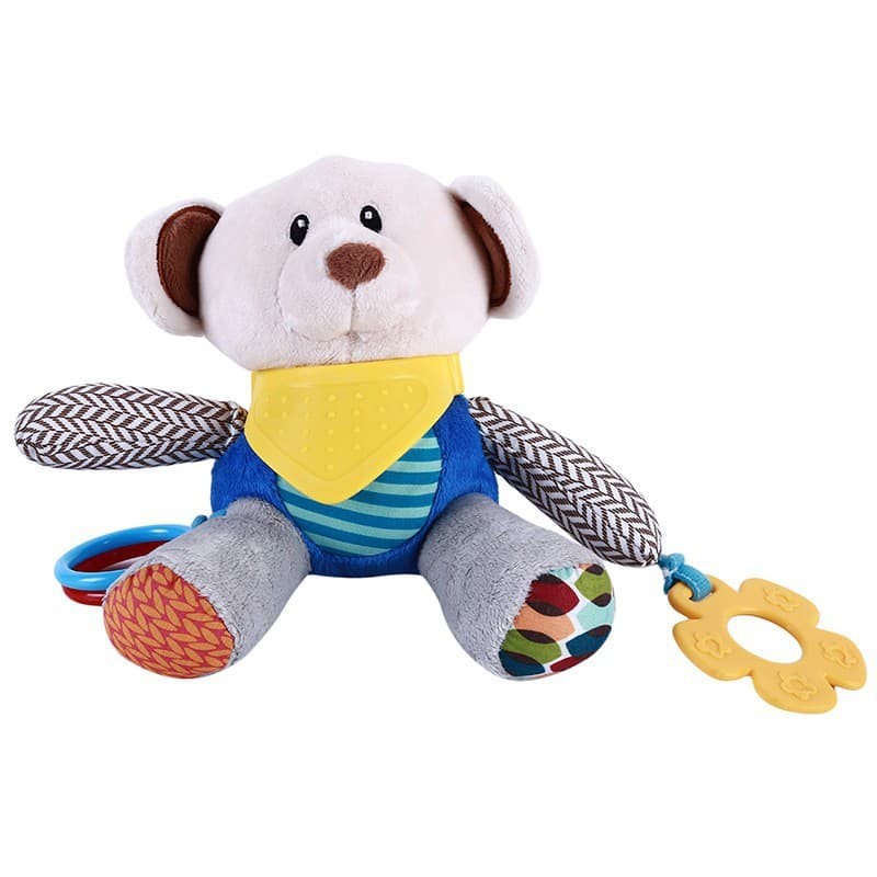 BONEKA TEETHER RATTLE BANDANA BUDDIES MIRIP MAMAS PAPAS