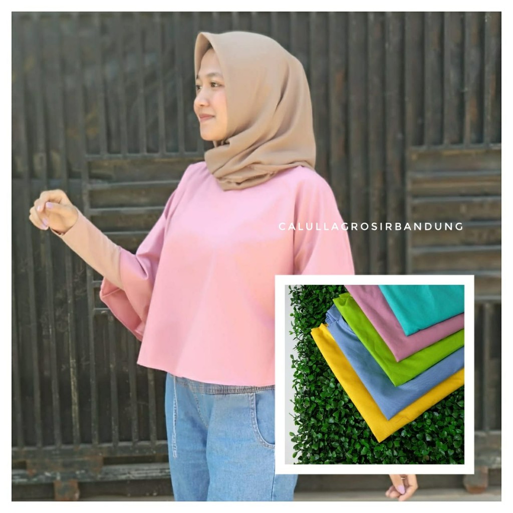 BLOUSE ATASAN ANAK  bat wings BAJU  ANAK  Shopee  Indonesia