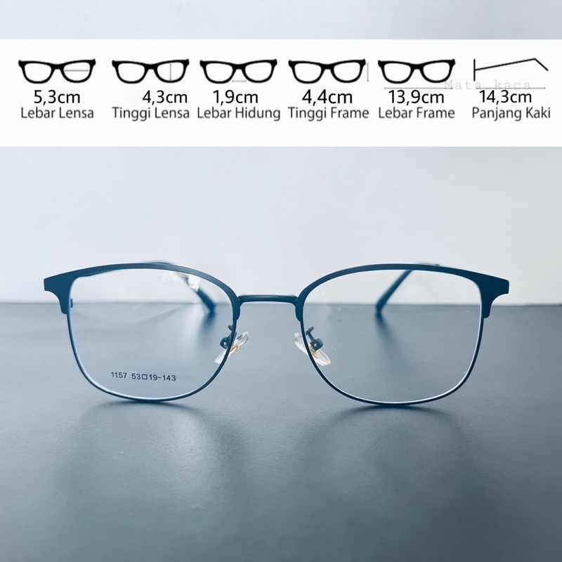 frame kacamata trend fashion (1157)