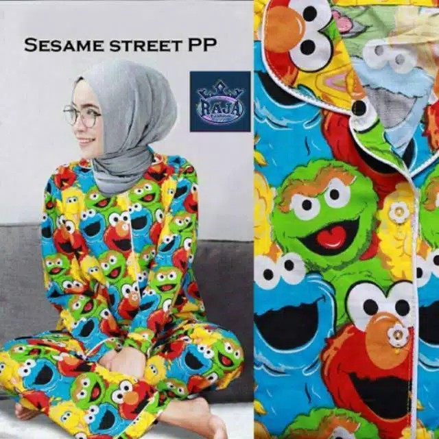 dealshop BAJU TIDUR PIYAMA ELMO